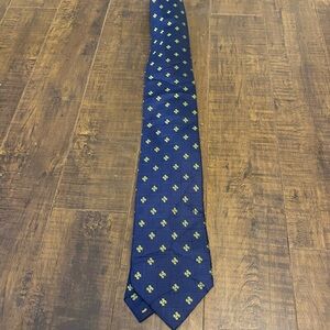 Ganni floral silk tie